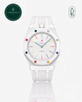 Rubber Strap For AP x Swatch Royal Pop Huit Blanc
