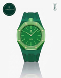 Rubber Strap For AP x Swatch Royal Pop Green Eight