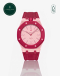 Rubber strap for AP x Swatch Royal Pop Otto Rosso pocket watch wrist conversion
